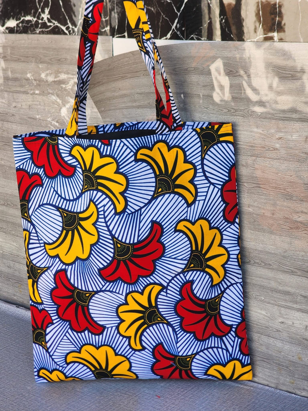 Tote Bag Wax Africain – Collection Chez Lari
