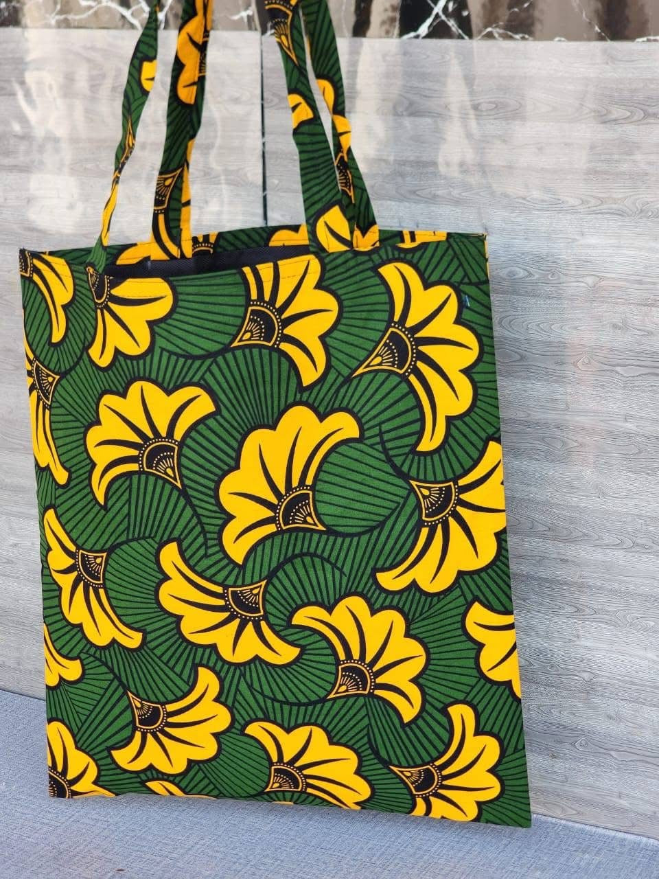 Tote Bag Wax Africain – Collection Chez Lari