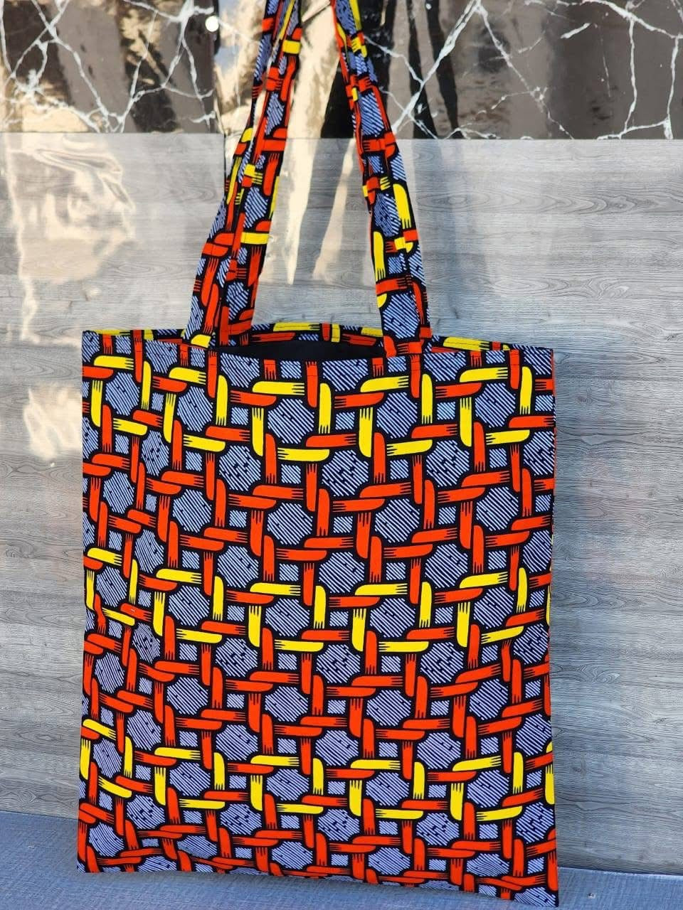 Tote Bag Wax Africain – Collection Chez Lari