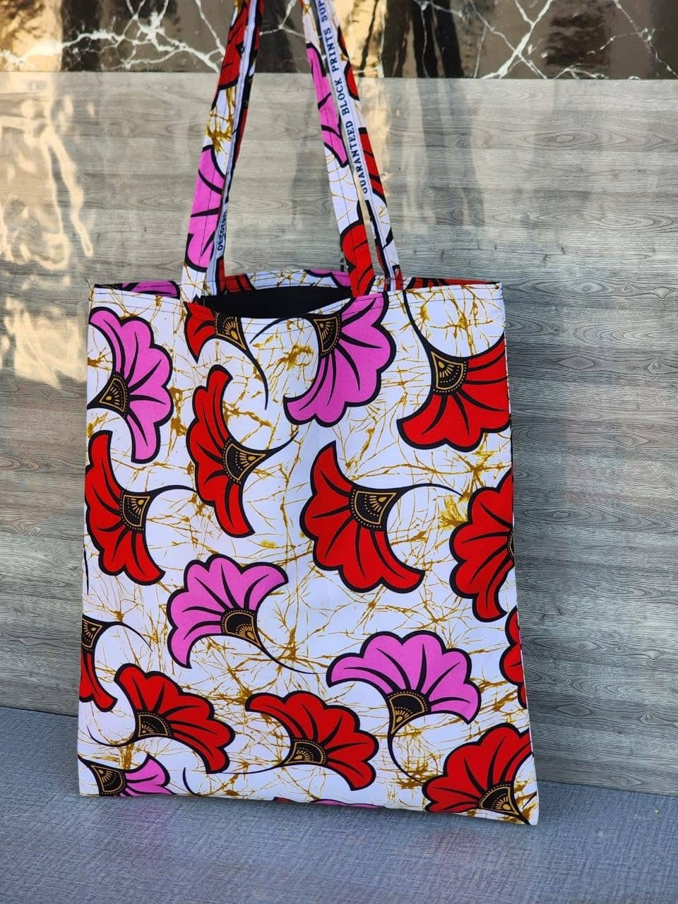 Tote Bag Wax Africain – Collection Chez Lari