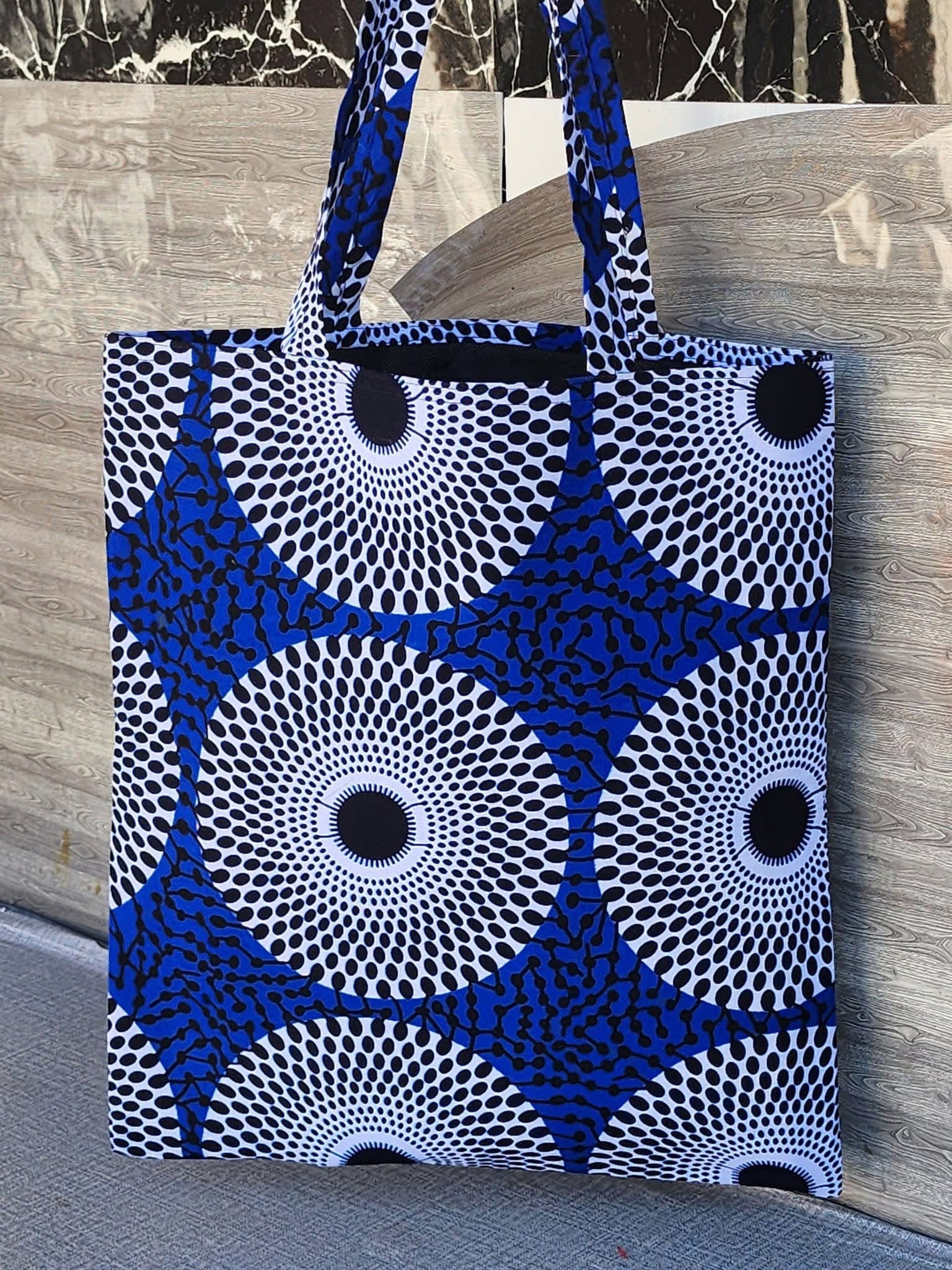 Tote Bag Wax Africain – Collection Chez Lari