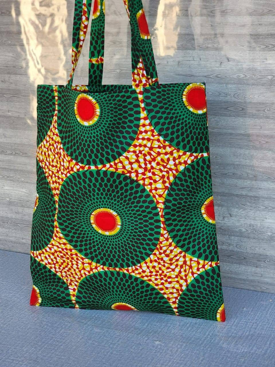 Tote Bag Wax Africain – Collection Chez Lari