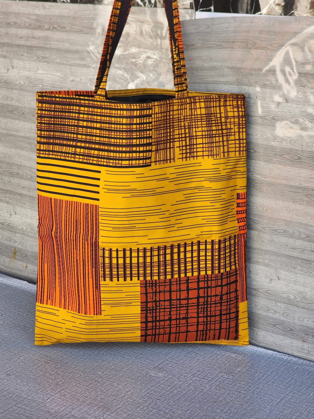 Tote Bag Wax Africain – Collection Chez Lari
