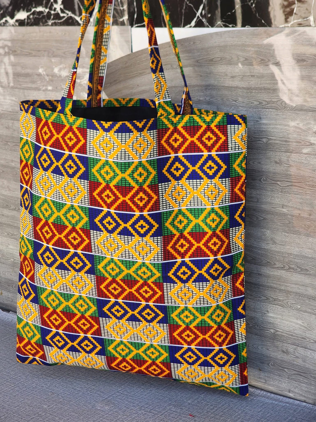 Tote Bag Wax Africain – Collection Chez Lari